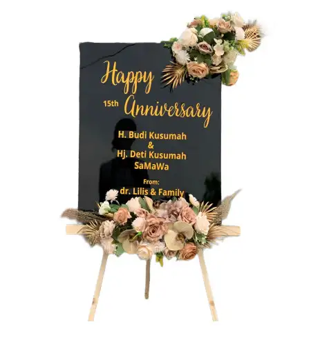 Papan Bunga Akrilik Sumba Tengah