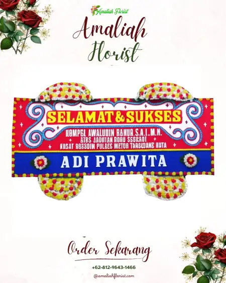 Papan Bunga Ucapan Selamat Sumba Tengah