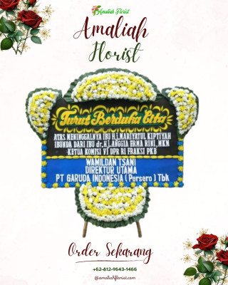 Papan Bunga Duka di Sumba Tengah